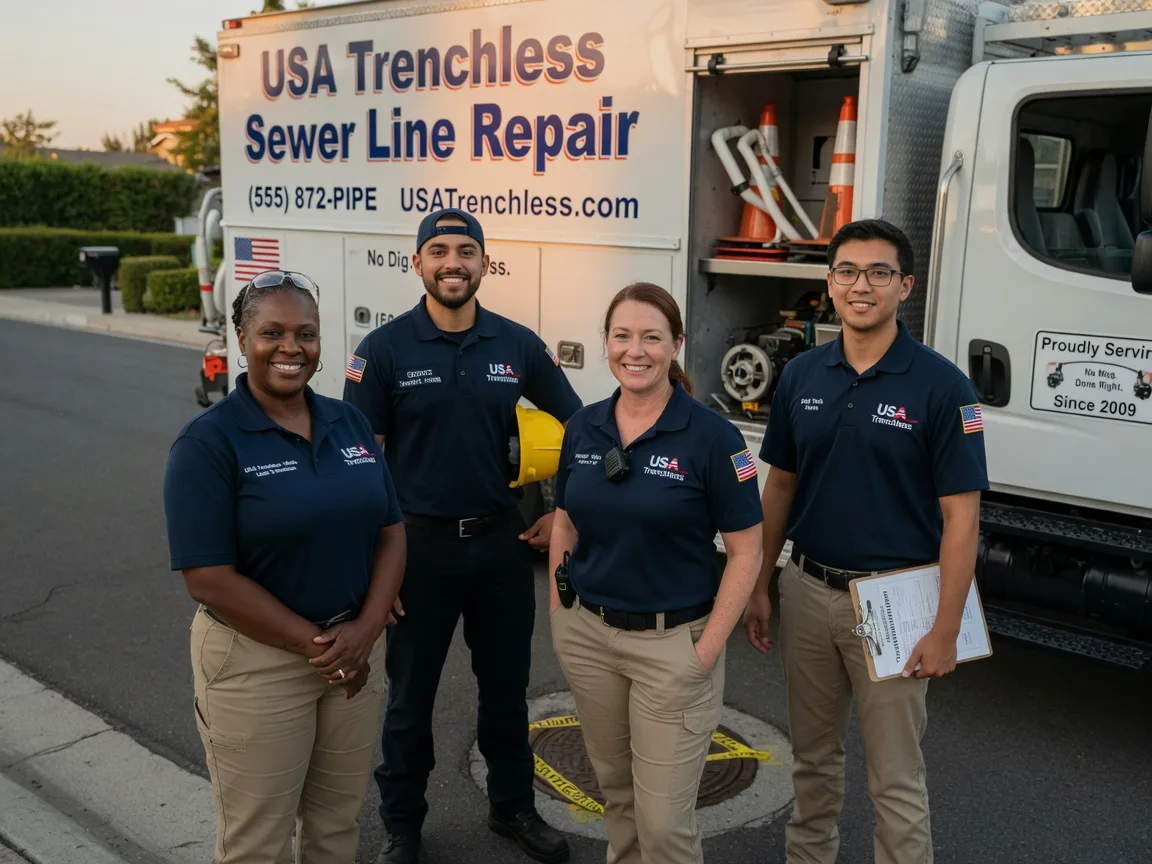 Sewer Line Repair company in Burneyville, OK